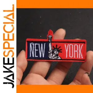 New York Decorative Patch 7.5x3.9 cm