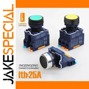 High-Current LB22SA1-P Push Button Switch