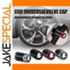 Carbon Fiber Tire Valve Dust Cap Set for Vehicles