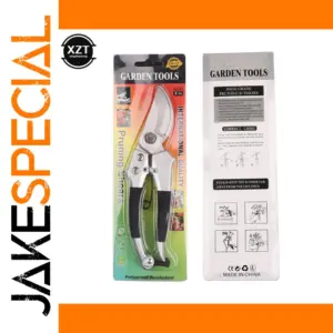 8-Inch High-Carbon Steel Pruning Shears