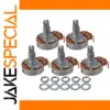 Set of B250K Guitar Tone Potentiometers