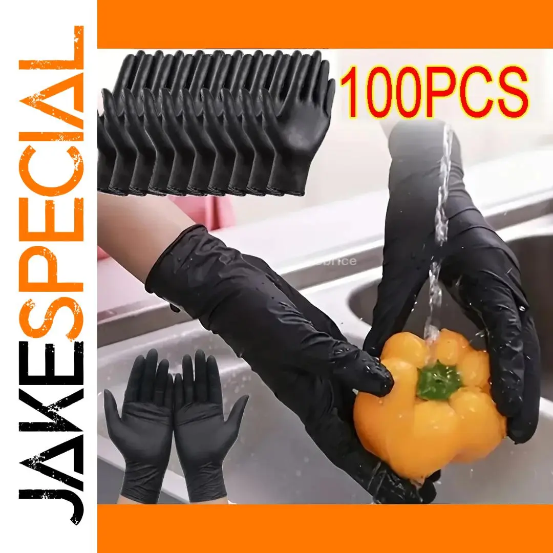 Black Nitrile Disposable Gloves for Household Use 1 Black Nitrile Disposable Gloves for Household Use