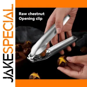 Stainless Steel Nut Cracker and Chestnut Opener