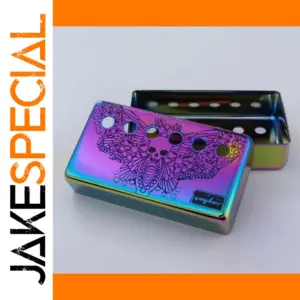 Rainbow Chameleon Guitar Pickup Covers Set