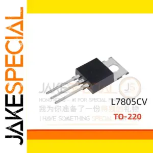 7805 Voltage Regulator IC 5V, 1.5A, TO-220 Pack