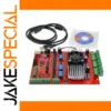 Red 3-Axis CNC Motor Driver Breakout Board