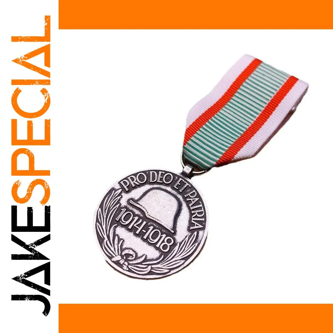 Vintage Silver WWI Commemorative Medal 1 Vintage Silver WWI Commemorative Medal