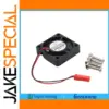 Dual 5V 13,200 RPM Raspberry Pi Cooling Fans Set