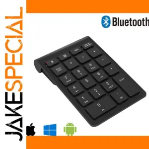 Wireless Numeric Keypad with 22 Capacitive Keys
