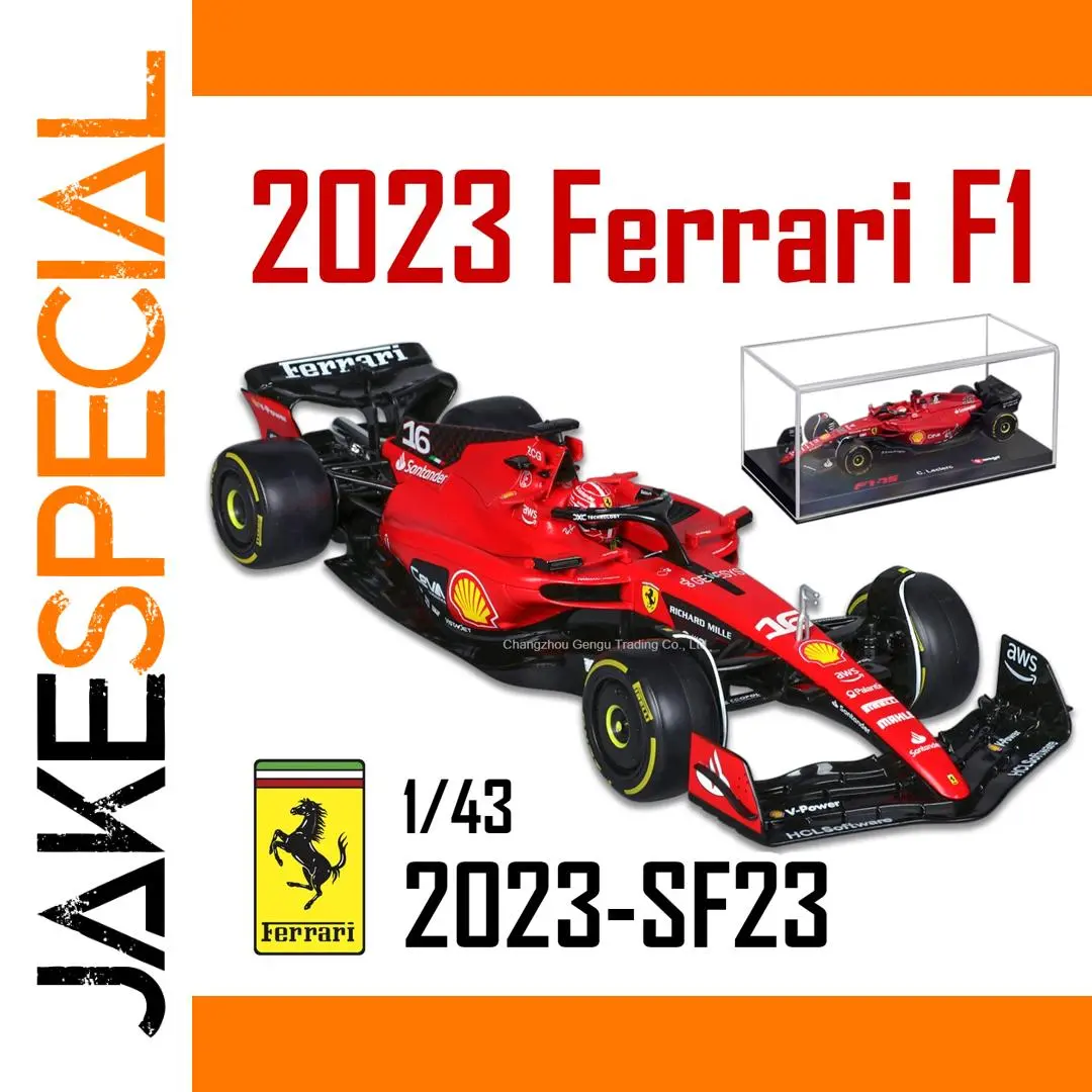 Ferrari SF23 #16 1:43 Scale Model Car 1 Ferrari SF23 #16 1:43 Scale Model Car