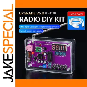 Upgraded V5.0 DIY Radio Kit with Digital Display