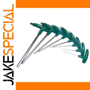 9-Piece T-Shaped Hex Wrench Set for Household