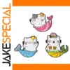 Cartoon Mermaid Alloy Brooch Collection for Adults
