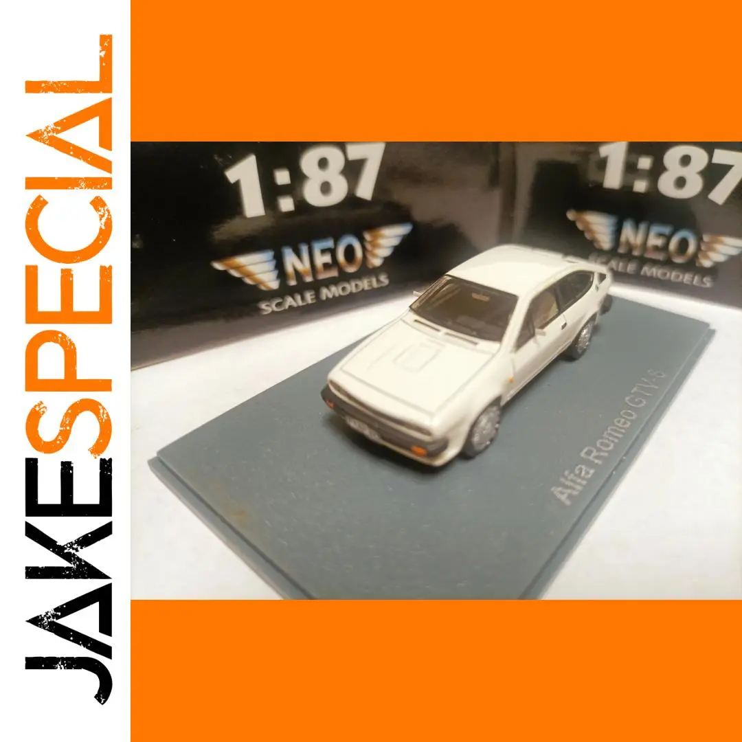 Alfa Romeo GTV-6 1:87 Scale Diecast Model 1 Alfa Romeo GTV-6 1:87 Scale Diecast Model