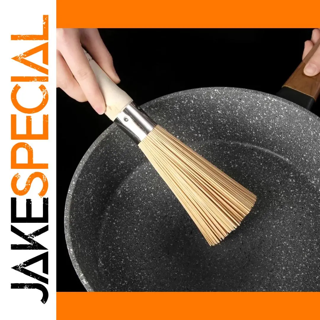 Natural Bamboo Pot Brush for Eco-Friendly Cleaning 1 Natural Bamboo Pot Brush for Eco-Friendly Cleaning