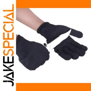 Premium Black Safety Gloves for Industrial Use