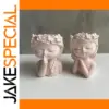 Girl Doll-Shaped Silicone Mold for Crafts