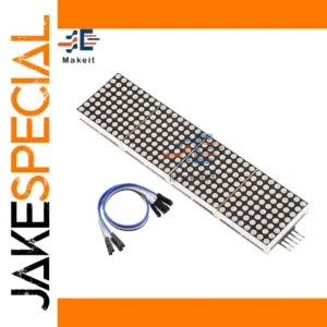 MAX7219 4-in-1 LED Dot Matrix Display Module