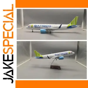 Airbus A320 Bamboo Airlines Resin Model with Voice Control