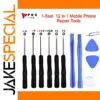 Professional Mobile Phone Repair Tool Set 12-in-1
