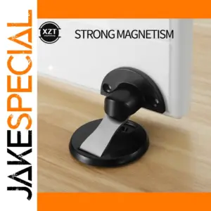 Magnetic Door Stop with Stainless Steel Finish
