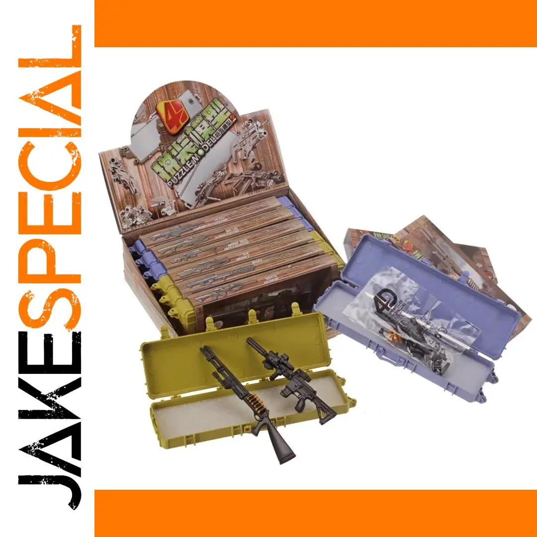 Military Firearms Model Set with 8 Replicas 1 Military Firearms Model Set with 8 Replicas