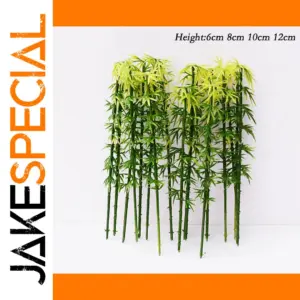 Miniature Bamboo Plant Set for Dioramas