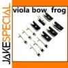 Elegant Viola Bow Frog with Abalone Inlay