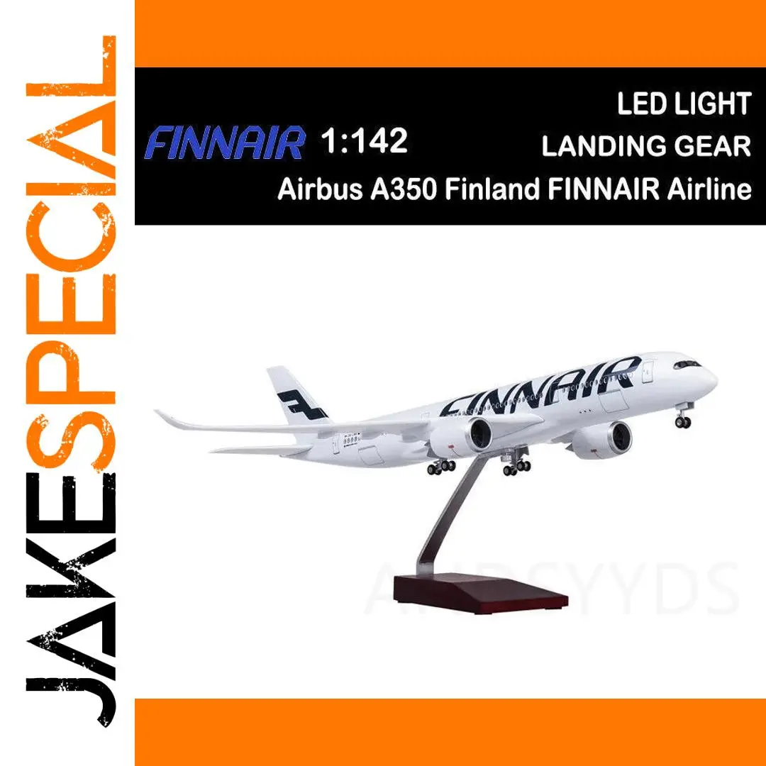 Finnair Airbus A350 Diecast Model 1:142 Scale 1 Finnair Airbus A350 Diecast Model 1:142 Scale