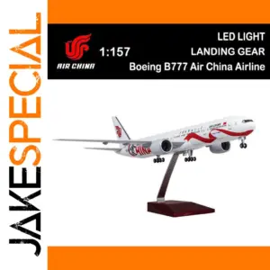 47cm Boeing B777 Aviation Model with LED Lighting