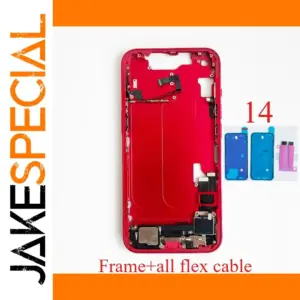 Red Full Housing Frame for iPhone 14