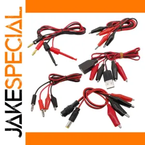 Multi-Color Electrical Test Lead and Clip Kit