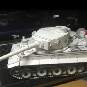 White Tiger Tank Paper Model for Hobbyists 15 1c93b939bbe4488599d562e9 upscaled