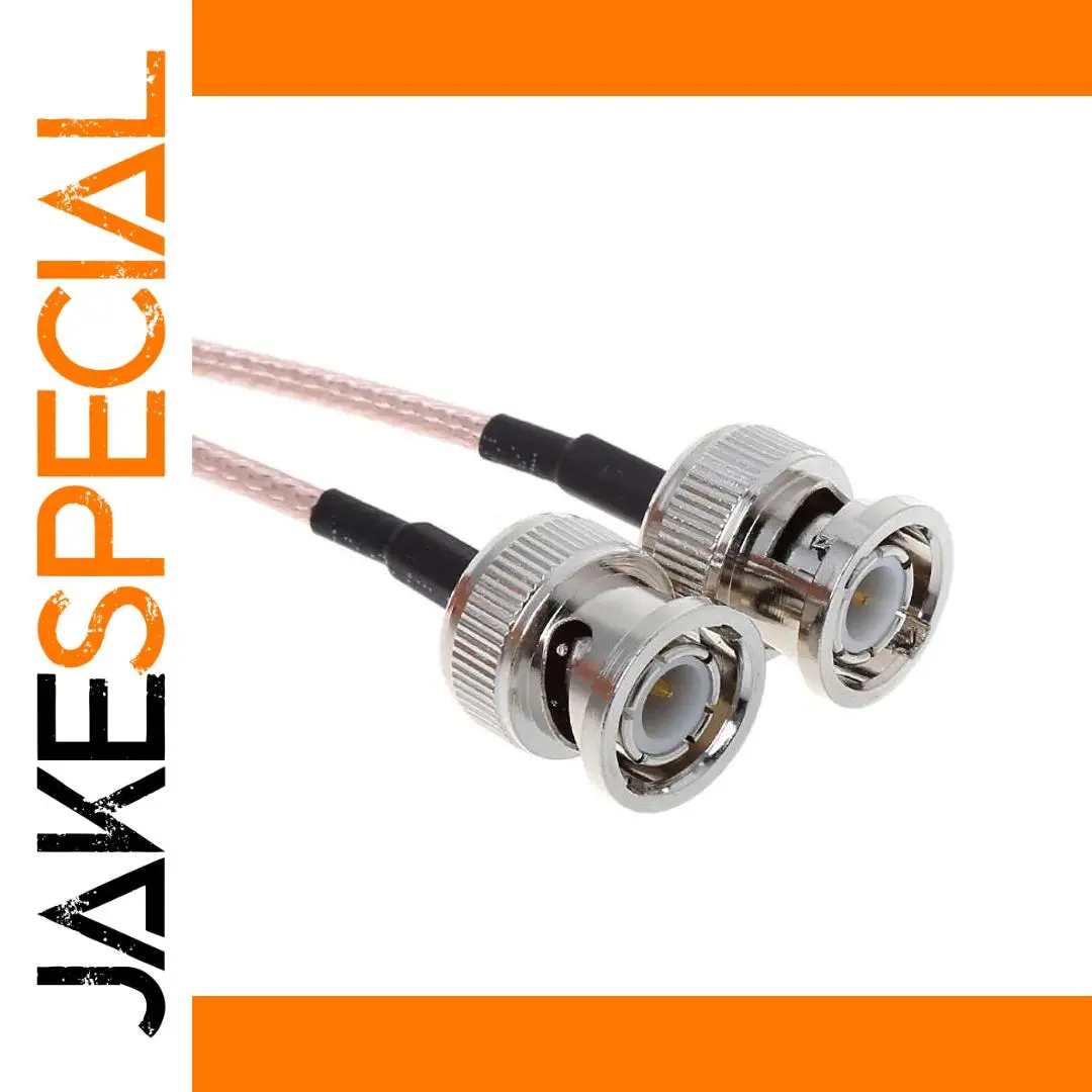 BNC Male to Male Coaxial Cable 10m 1 BNC Male to Male Coaxial Cable 10m