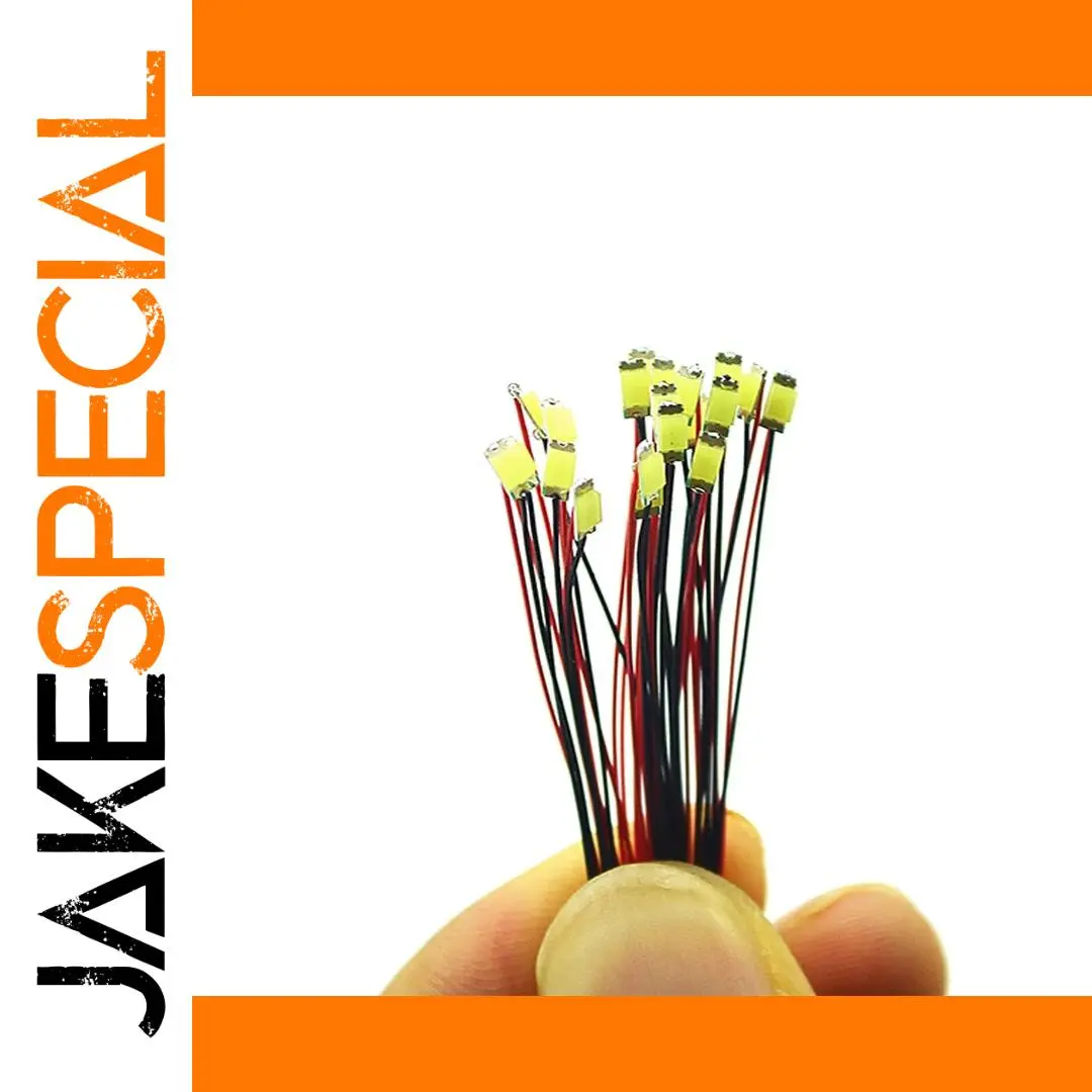 Set of 100 Pre-Wired SMD LEDs for DIY Projects 1 Set of 100 Pre-Wired SMD LEDs for DIY Projects