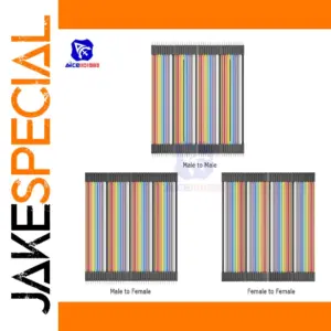 Versatile 30cm Dupont Jumper Wire Set for Electronics