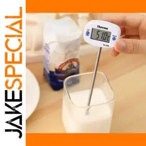 Digital Kitchen Thermometer with Stainless Steel Probe