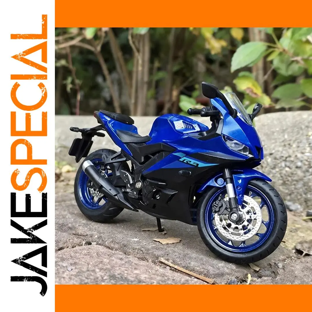 Yamaha YZF-R3 Diecast Motorcycle Model 1:12 Scale 1 Yamaha YZF-R3 Diecast Motorcycle Model 1:12 Scale