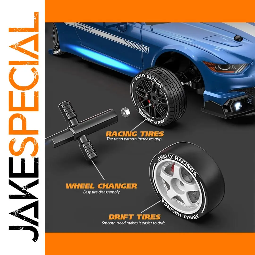 High Performance RC Drift Car with LED Lights 5 High Performance RC Drift Car with LED Lights - Image 5