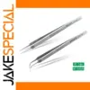 High-Precision Stainless Steel Tweezers Set for Electronics