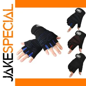 Unisex Sports Half-Finger Gloves for Active Use