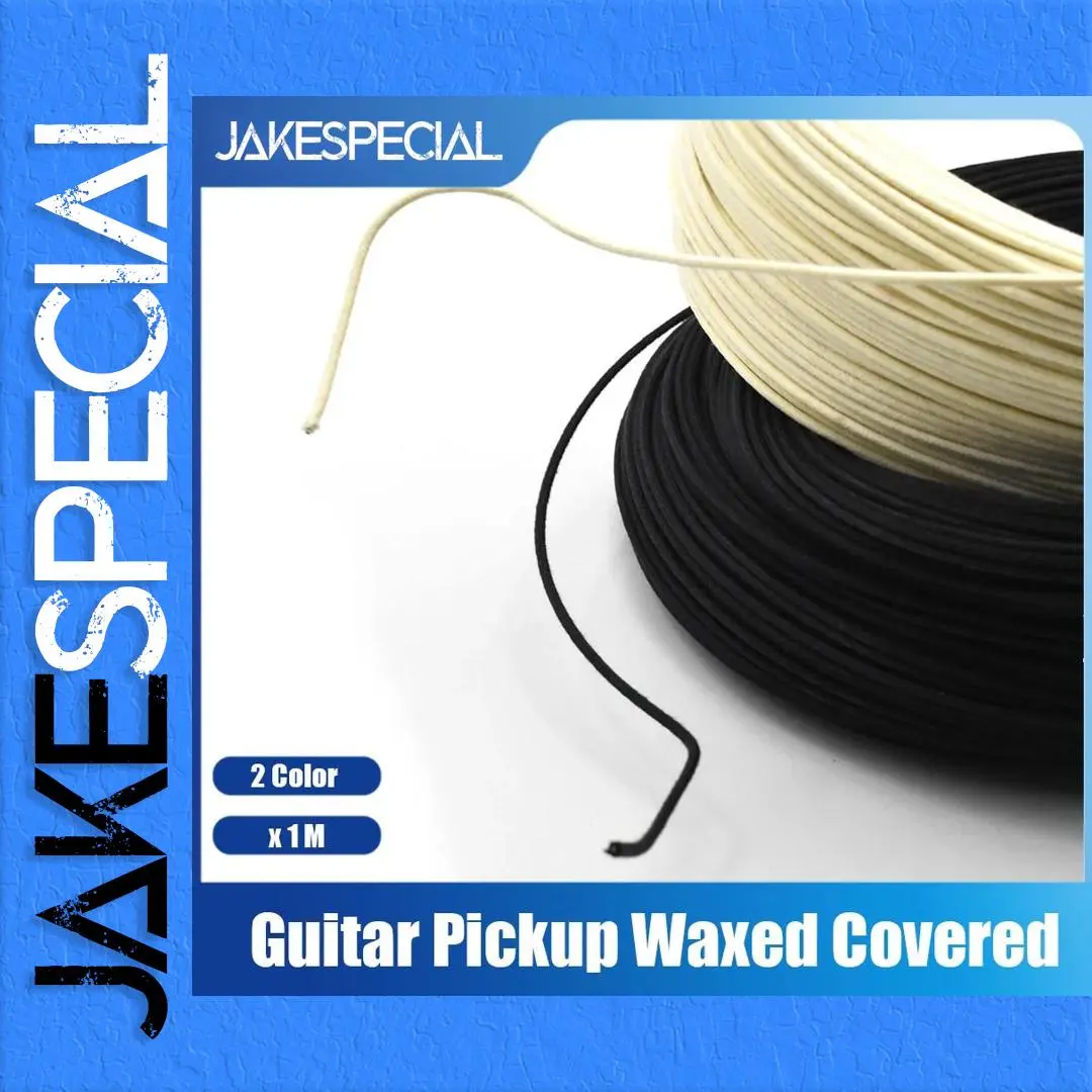 Vintage-Style 1m Guitar Wiring Cable for Electric Guitars 1 Vintage-Style 1m Guitar Wiring Cable for Electric Guitars