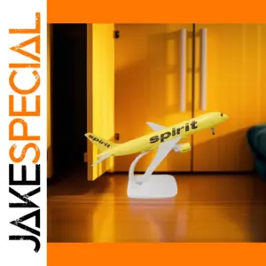 Spirit Airlines Airbus A320 Die-Cast Model 20cm