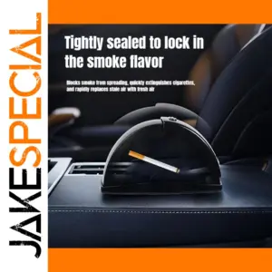 Door-Mounted Smokeless Ashtray for Cars