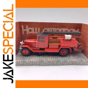 Vintage Russian Fire Engine Model 1:43 Alloy Replica