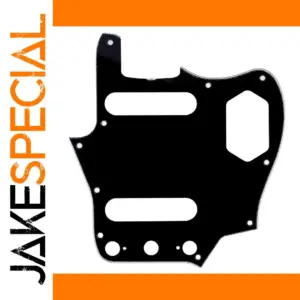 Vintage Black Fender Jaguar Pickguard for US Guitars