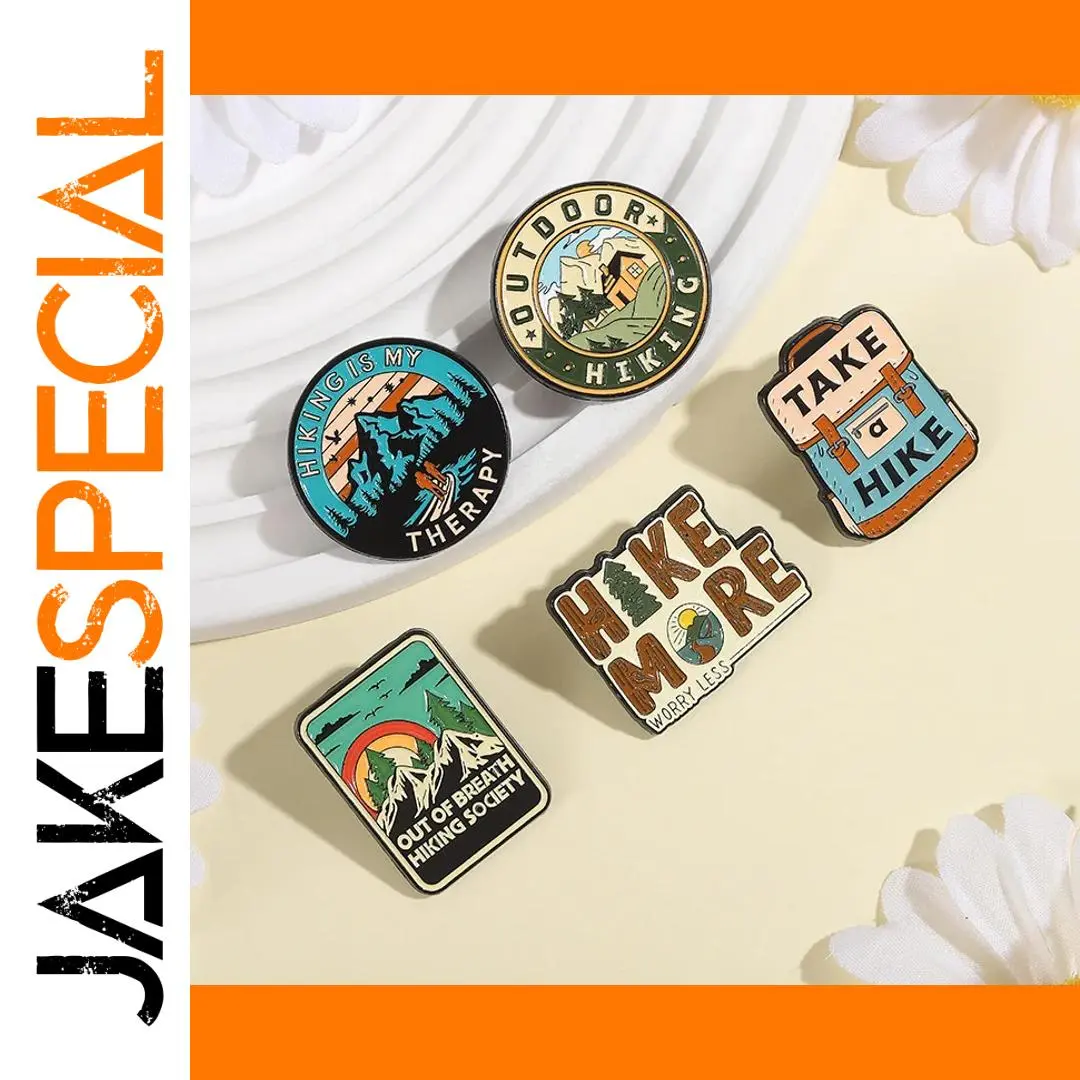 Outdoor Hiking Brooch Model XZ7413 1 Outdoor Hiking Brooch Model XZ7413