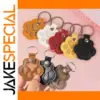 Cute Cat Paw Keychain in Vibrant Colors