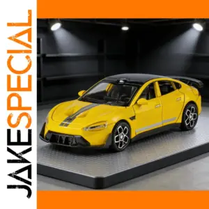 1:32 Alloy Car Model with Racing Stripes