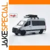 Silver Mercedes-Benz Sprinter MPV Diecast Model